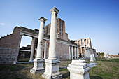 Ruinen der Synagoge von Sardis; Sardis, Türkei