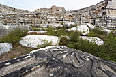 Ruinen eines Amphitheaters; Milet, Türkei