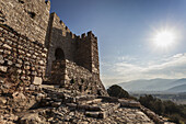 Burg von Selcuk auf dem Ayasuluk-Hügel; Ephesus, Türkei