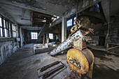 Inside The Old Abandoned Herring Factory; Djupvik, Iceland