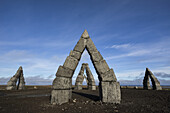 Arktisches Stonehenge, Nordost-Island; Island