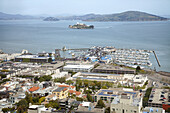 Marina And Alcatraz Island Jail; San Francisco, California, United States Of America