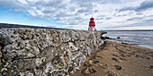 Herd Groyne Lighthouse; South Shields, Tyne And Wear, England