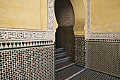 Ein traditioneller Eingang; Meknes, Marokko