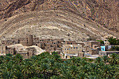 Traditionelles Dorf im Jabal-Akhdar-Gebirge