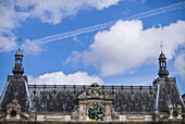 Rooftop Of The Louvre With A Statue Honouring Emperor Napoleon Iii; Paris, France