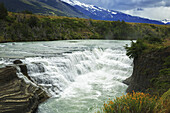 Salto Grande (Großer Wasserfall) im Torres Del Paine-Nationalpark im chilenischen Teil Patagoniens; Magallanes, Chile