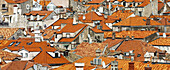 Blick auf die Dächer; Dubrovnik, Kroatien