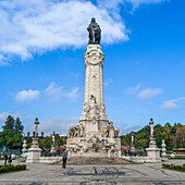 Platz des Marquis von Pombal; Lissabon, Portugal
