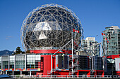 Science World in der Telus World of Science; Vancouver, Britisch-Kolumbien, Kanada