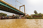 Tuti-Brücke über den Blauen Nil; Khartoum, Khartoum, Sudan