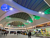 Interior of Grand Central shopping centre; Birmingham, England