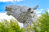 The Kelpies; Falkirk, Forth Valley, Scotland