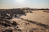 Lunar landscape near the Dead Sea, Skeleton Coast, Dorob National Park; Namibia