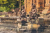 Banteay-Srei-Tempel, Angkor-Wat-Komplex; Siem Reap, Kambodscha