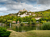 Chateau Gaillard; Les Andelys, Normandie, Frankreich