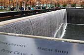 9/11 Memorial and World Trade Center; New York City, New York, USA