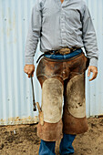 Porträt eines Cowboy-Schmieds