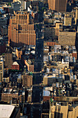 Luftaufnahme von New York City, New York, USA