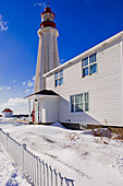 Leuchtturm von Pointe-au-Pere, Rimouski, Québec, Kanada