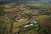 Luftaufnahme der Landschaft, Kenia