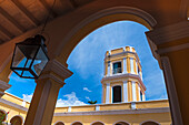 Innenhof des Museo Romantico, Trinidad, Kuba, Westindische Inseln, Karibik
