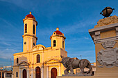 The Cathedral of the Immaculate Conception, Parque Jose Marti, Cienfuegos, Cuba, West Indies, Caribbean