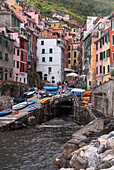 Riomaggiore, Cinque Terre, La Spezia District, Italian Riviera, Liguria, Italy