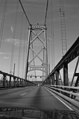 The Macdonald Bridge from Halifax to Dartmouth, Nova Scotia, Canada