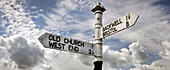 Old Signpost, Southwest England, UK