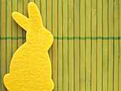 Yellow Easter Bunny Sponge