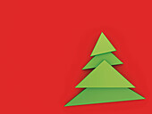 3d-Illustration eines Weihnachtsbaums