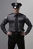 Porträt eines Sicherheitsbeamten