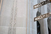 Wall Street, Manhattan, New York City, New York, USA