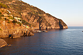 Via dell'Amore, Riomaggiore, Cinque Terre, Provinz La Spezia, Ligurien, Italien