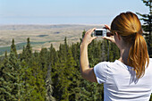 Woman Taking Pictures