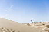 Hydro Tower, Imperial Sand Dunes Recreation Area, California, USA