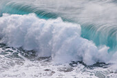 Waves, Na Pali Coast, Kauai, Hawaii, USA