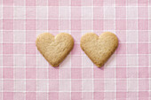 Herzförmige Kekse
