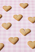 Heart-shaped Cookies, One Broken