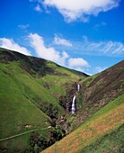 Grey Mare's Tail, Scotland; 60-Metre (200 Ft) Hanging Valley Waterfall