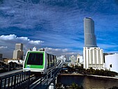 Miami, Florida, Usa; Miami Metromover