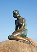 Kopenhagen, Dänemark; Die kleine Meerjungfrauenstatue