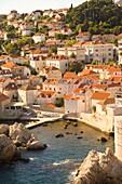 Stadtbild von Dubrovnik; Kroatien