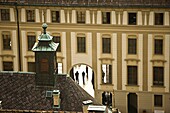 View From Bell Tower, Building Exterior, Elevated View; Saint Vitus's Cathedral, Prague Castle, Prague, Czech Republic