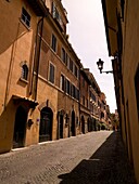 Street Of Old Town; Rome, Italy