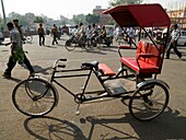 Rickshaw; Jaipur, India