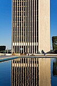 Corning Tower In Empire State Plaza, Part Of State Capitol Complex; Albany, New York, Usa