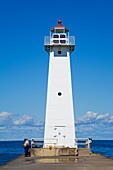 Outer Sodus Lighthouse; Rochester, New York State, Usa