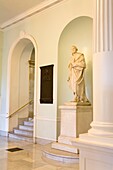 Charles Bulfinch Statue; Massachusetts State House, Boston, Massachusetts, Usa